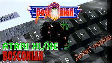 Atari XL/XE -=Bosconian=- latest version