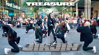 [KPOP IN PUBLIC] TREASURE - '직진 (JIKJIN)' DANCE COVER // ONE TAKE // Sydney, Australia