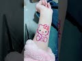 Super cute kitty wrist tattoo 💖