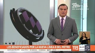 Los beneficiados de la nueva linea 8 de Metro que unirá Puente Alto y Providencia