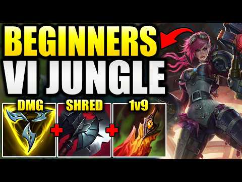 How to VI JUNGLE For BEGINNERS In S16! (Full Guide)