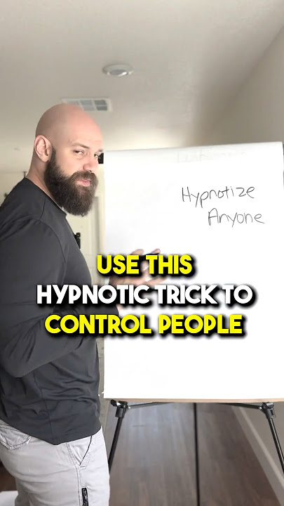 Use this hypnotic trick to CONTROL people #hypnosis #hypnotizing #hypnotherapy