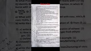 Class 11 final exam chemistry paper