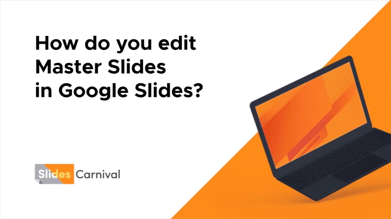 How do you edit  Master Slides  in Google Slides  YouTube