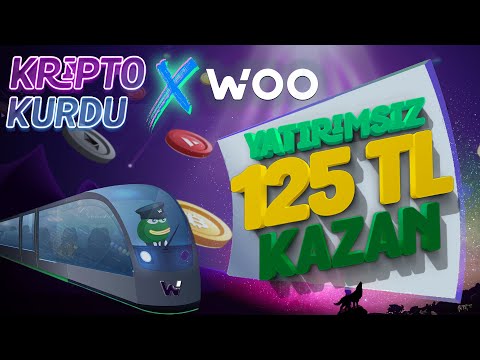 Woo Network, Yatırımsız 125 TL Kazan ! Airdrop Para Kazanma | Woo Exchange, Woo Finance, Woo TR