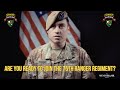 The truth about becoming a us army ranger