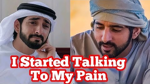 I started talking to my pain ||Sheikh Hamdan Fazza Poem 🔥 New Fazza Poem|| #fazza