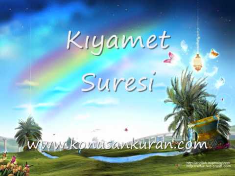 Kyamet Suresi - Konuan Kuran- Kerim-075 (Arapa - T...