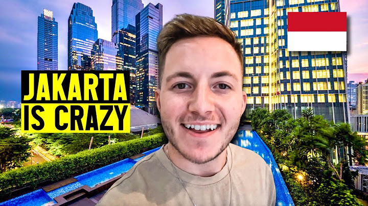 Pengalaman Pertama Saya di JAKARTA, Indonesia (New York atau Asia??) 🇮🇩