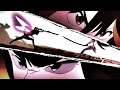 Kill la Kill - Kiryuin Satsuki vs Matoi Ryuko second Kamui fight 60fps FI - sub ESP & ENG