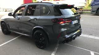 BMW X5 M Competition 2023 - Exhaust Sound