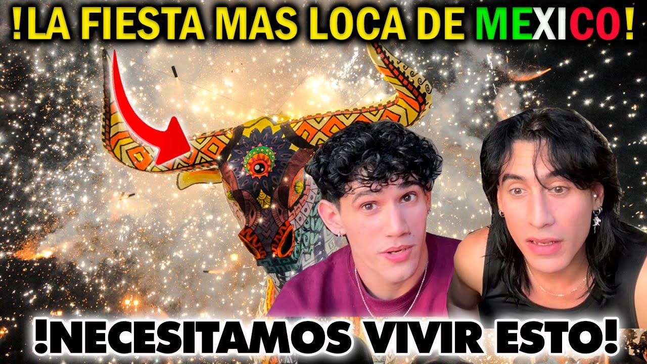 CUBANOS IMPACTADOS con LA FIESTA MAS LOCA de MEXICO