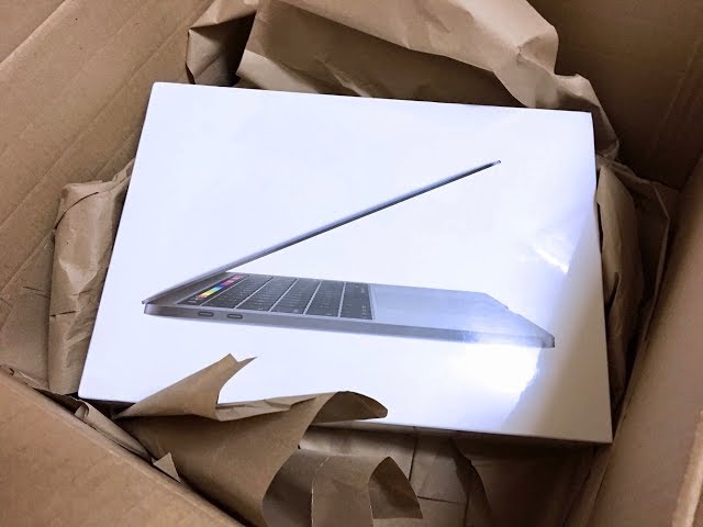 2018 Apple MacBook Pro MR9R2 with Touch Bar 13.3" 512GB SSD Space Gray Unboxing