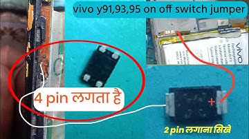 vivo y91,93,95 on off switch problem solution|| All android mobile on off switch problem solution