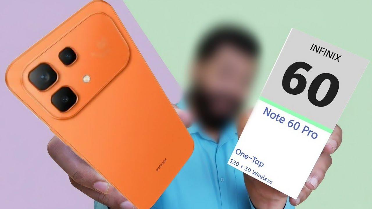Infinix Note 60 Pro Unboxing, first look & hand's on