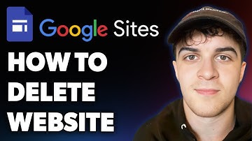 How to Delete a Google Sites Website (Full 2025 Guide)