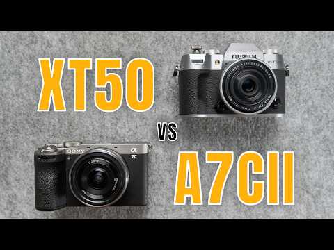 FUJI X-T50 vs. SONY A7CII: Which is Better? - YouTube