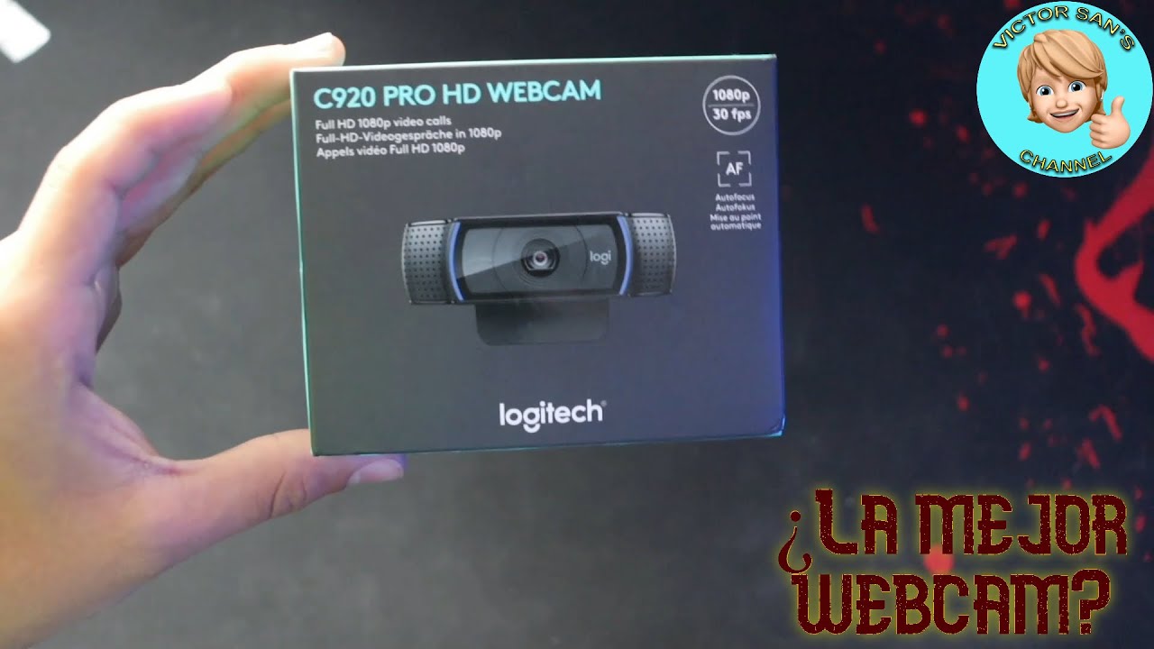 Review Logitech c920 hd pro ¿La mejor webcam? 📸 - YouTube