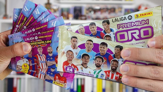 Panini Caja - Cartas Adrenalyn o Cromos para La Liga Este 2023-2024 -  Colección Oficial de Cromos (Caja de 50 Sobres) - ELEGIR EL PRODUCTO  DESEADO CON LA VARIANTE COLOR - NO