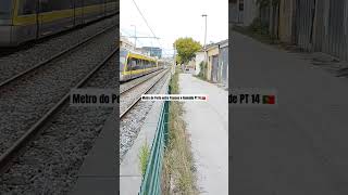 Metro do Porto entre Francos e Ramalde PT 14 🇵🇹. #portugal #metrodoporto #shorts