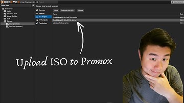 Uploading an ISO to Proxmox