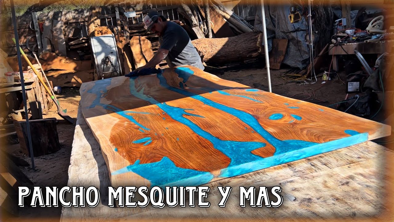 Un Plachon De Ocho Pies De Largo Turquesa Azul Epoxy Amigos!!
