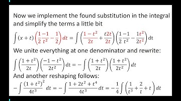 Integral of sqrt(x^2+1) with Euler Substitution