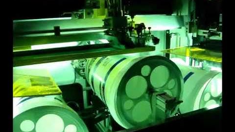 Paint Pail Automatic UV Screen Printing Machine for 20L Bucket