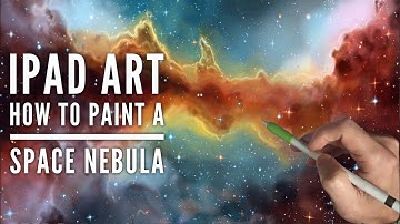 HOE JE EEN NEVEL SCHILDERT - Apple Pencil teken- en schildertutorial op iPad Pro in Procreate