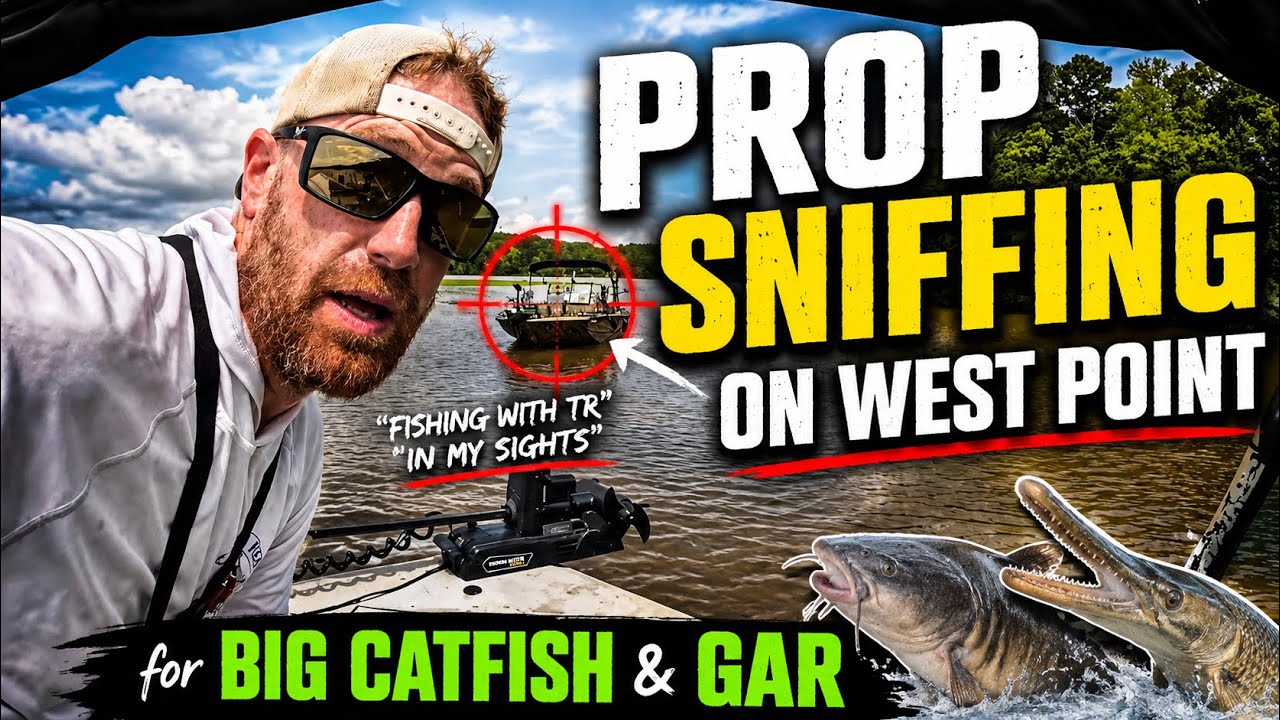 (BIG FISH) How To be a Prop Sniffer -You Don't Have to Find the Fish, Just Find TR! @fishing_with_TR