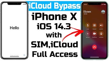 [WINDOWS] 📱iCloud Bypass iPhone X iOS 14.3 with ✅SIM,DATA, iCloud Sign in Full Access ,Free Support