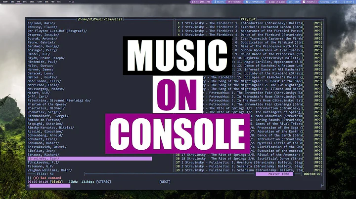 Play Music In Your Terminal With Music On Console