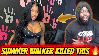 Summer Walker - Bitter (Narration by Cardi B) [Lyric Video] | @summerwalker | Reaction