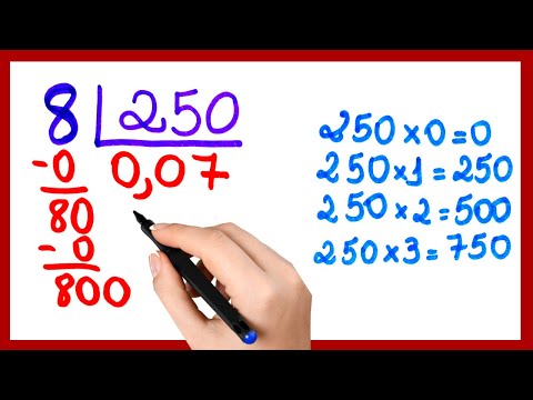 Vídeo: Como você usa a multiplicação para encontrar o quociente?