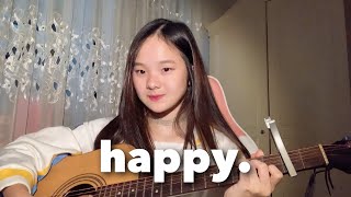 HAPPY - skinnyfabs [Acoustic Cover] // Nadine Abigail