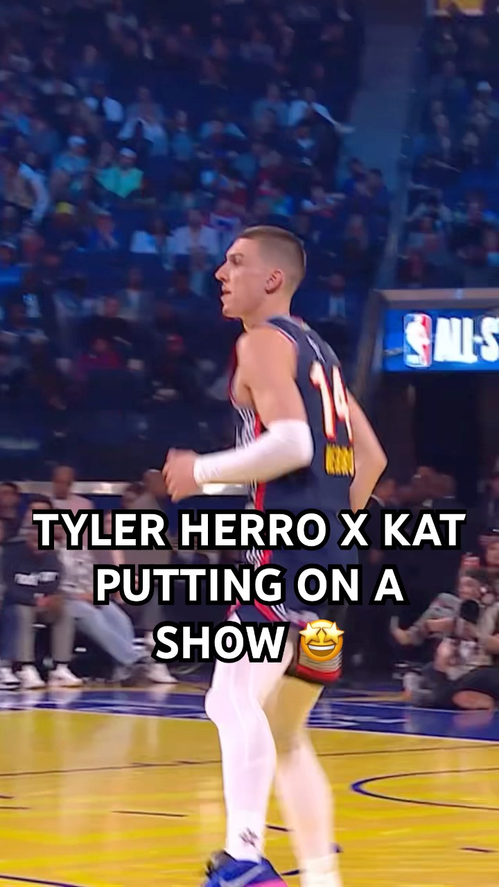 Tyler Herro and KAT showing off early