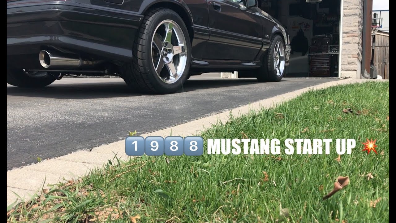 1988 Fox Body Mustang Start-Up | PSP 306