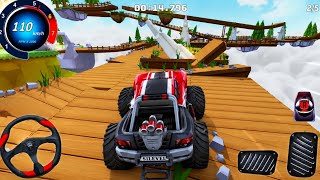 🔥 Monster Truck Mega Ramp Racing | Mountain Climb Stunt Gameplay 💥 screenshot 1