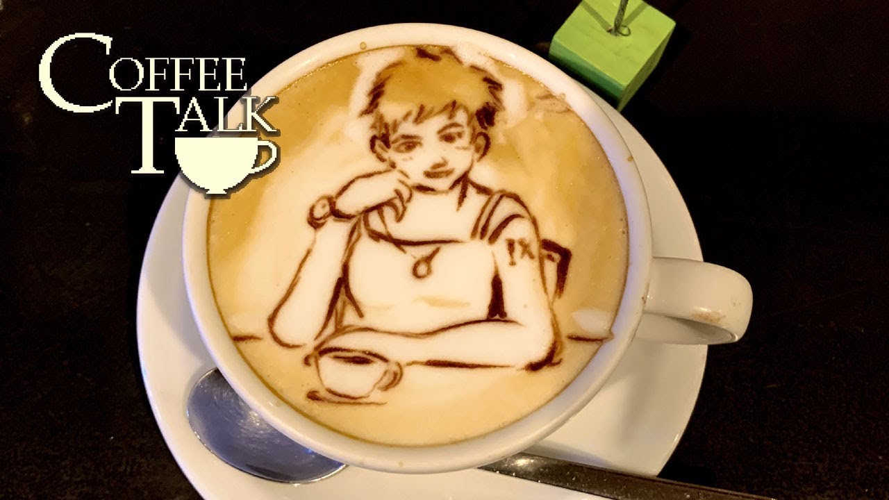 コーヒー トーク ラテアート