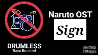 Sign - Opening Naruto Shippuden (OST) (Drumless)