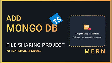 #3: Add Mongo DB  | MERN File Sharing Project