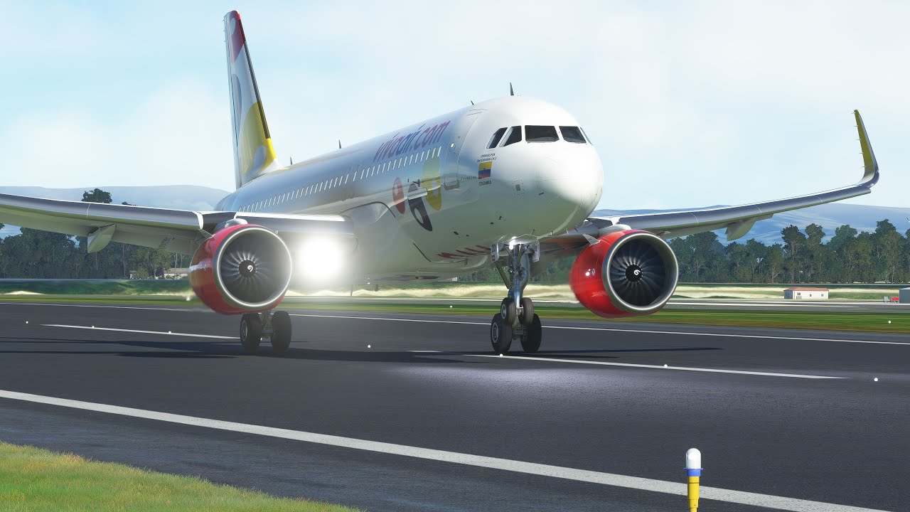 VIVA AIR GSX PRO A320NEO SANTA MARTA A BOGOTA