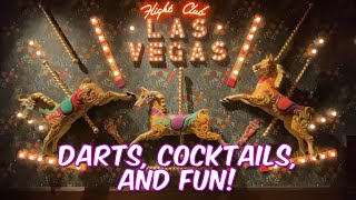 Good Times at Flight Club Las Vegas | Darts, Food, Cocktails & Fun!🎯 #flightclub #lasvegas