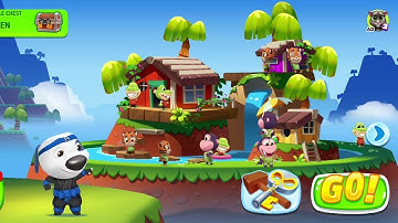 Talking Tom Splash Force  || Ninja Hank Gameplay