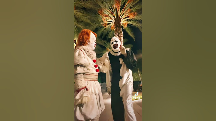 Pennywise with Art the Clown aka Terrifier