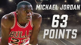 MJ Pours In 63 At Boston Garden
