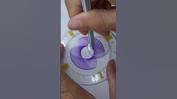 SuperSpirograph - How many rotations did the pen make in total? 🤔#shorts #Spirograph #satisfying