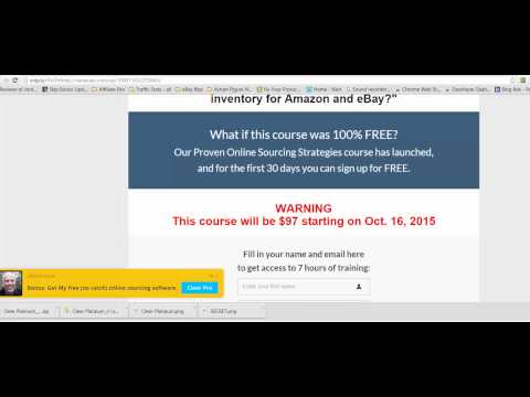 Free online arbitrage sourcing discounts (“honey” coupon code finder)