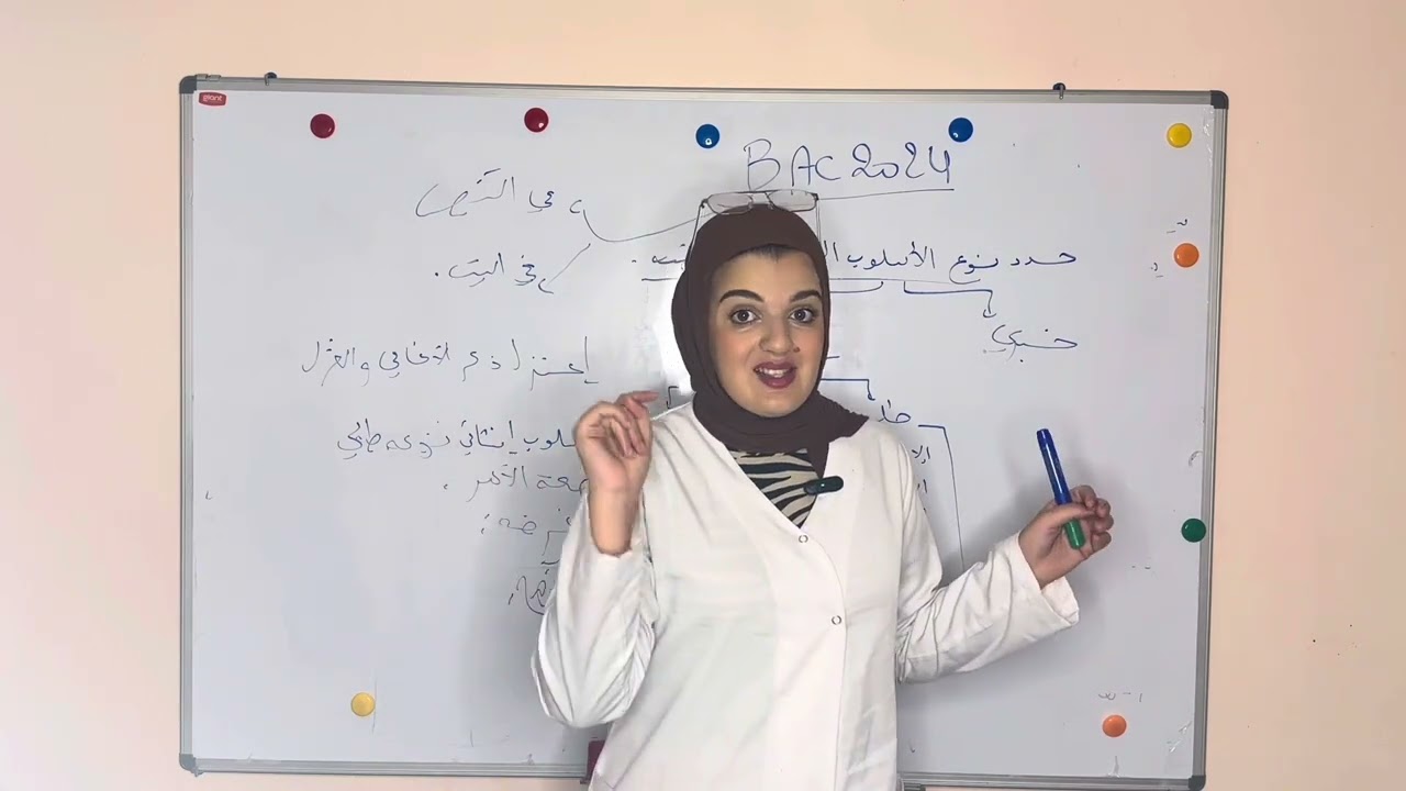 تحديد نوع الاساليب البلاغية +الغرض البلاغي 🥇