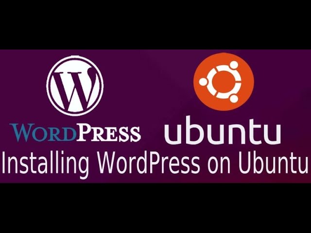 beproeving gebied Aanpassing How to Install LAMP Stack +WORDPRESS in Ubuntu Server 16.04 - YouTube